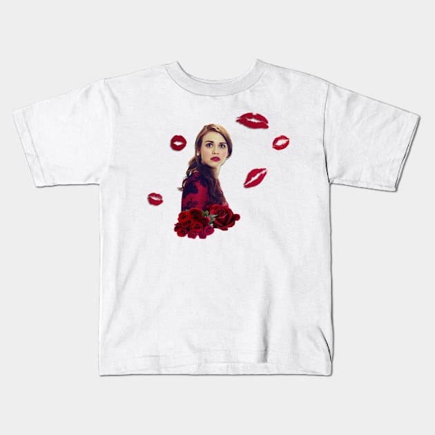 Red Queen Kids T-Shirt by strawberryplanet